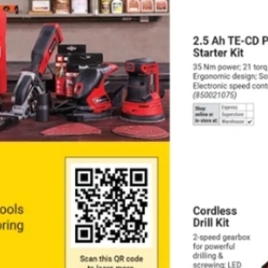 Drills at Builders Warehouse