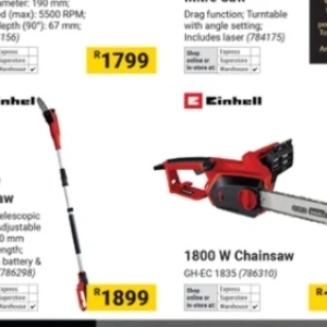 Saw at Builders Warehouse