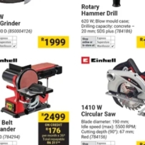 Saw at Builders Warehouse