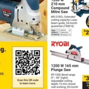 Saw at Builders Warehouse