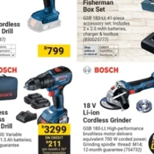 Grinder at Builders Warehouse