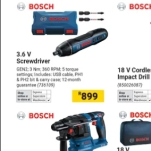 Cable at Builders Warehouse