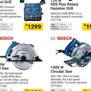 Saw at Builders Warehouse