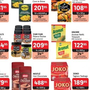 Peanut butter at Makro