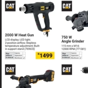  CAT at Builders Warehouse