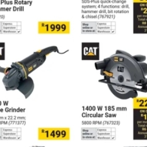 Saw at Builders Warehouse