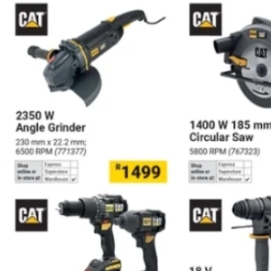  CAT at Builders Warehouse
