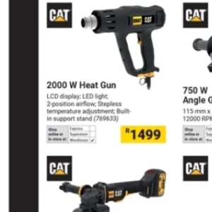  CAT at Builders Warehouse