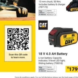 Led light at Builders Warehouse