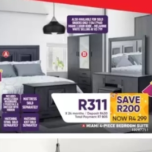 Bedroom at Furnmart