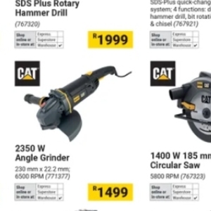Circular saw at Builders Warehouse