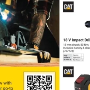  CAT at Builders Warehouse