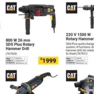  CAT at Builders Warehouse