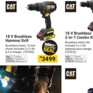  CAT at Builders Warehouse