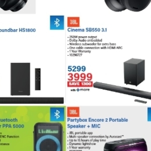 Portable speaker at Incredible Connection