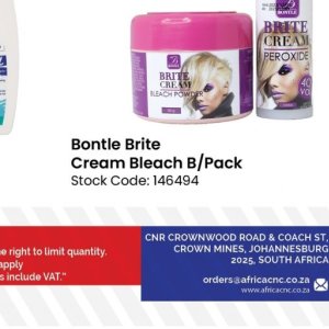 Bleach at Africa Cash and Carry