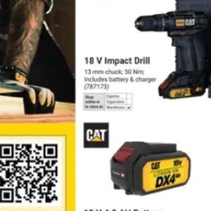  CAT at Builders Warehouse