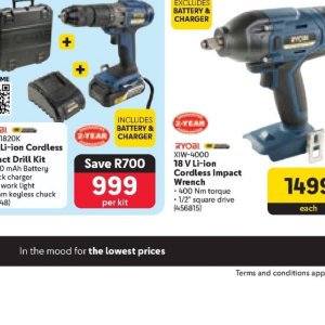 Battery charger at Makro