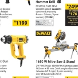Saw at Builders Warehouse