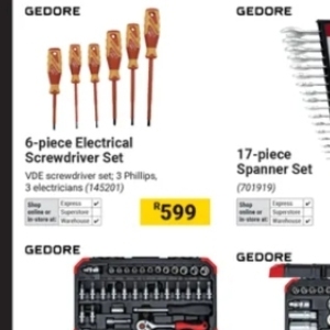 Gedore at Builders Warehouse