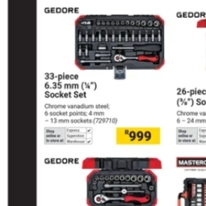 Gedore at Builders Warehouse