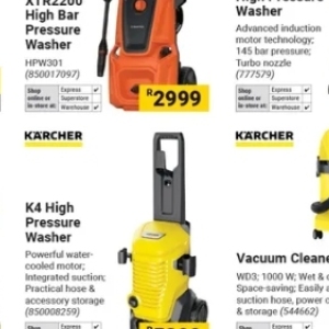Vacuum cleaner karcher KARCHER at Builders Warehouse