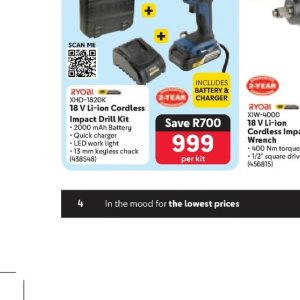 Battery at Makro