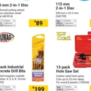 Saw at Builders Warehouse