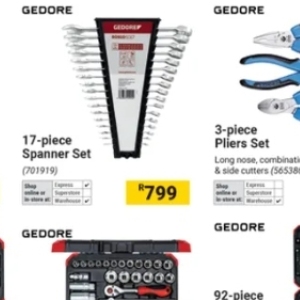 Pliers at Builders Warehouse