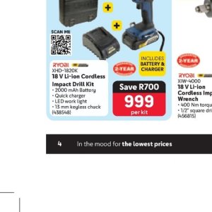 Charger at Makro