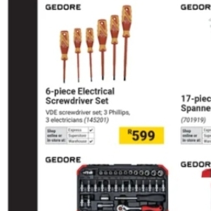 Gedore at Builders Warehouse