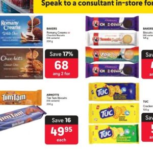 Biscuits at Makro