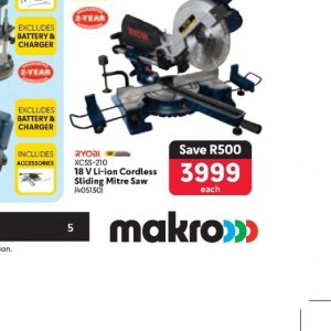 Saw at Makro