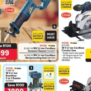 Battery charger at Makro