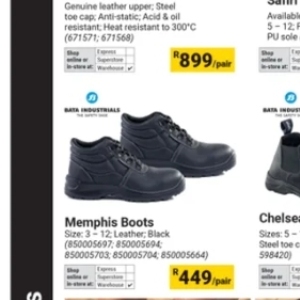 Leather at Builders Warehouse