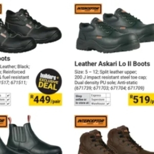 Leather at Builders Warehouse