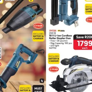 Battery charger at Makro