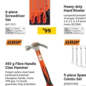 Hammer at Builders Warehouse