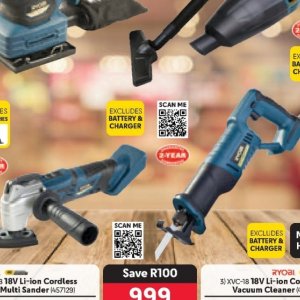 Battery charger at Makro