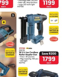 Battery charger at Makro