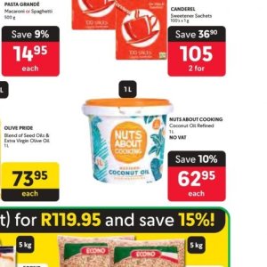 Coconut oil at Makro