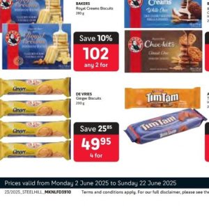 Biscuits at Makro