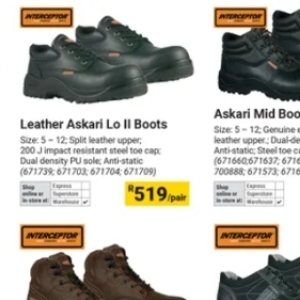Leather at Builders Warehouse