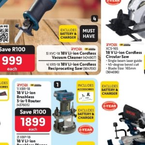 Vacuum cleaner at Makro
