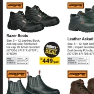 Leather at Builders Warehouse