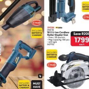 Charger at Makro