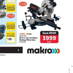 Saw at Makro