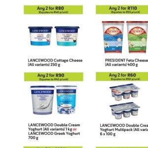 Cottage cheese at Makro