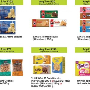 Biscuits at Makro