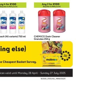 Drain cleaner at Makro